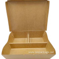 Disposable 3 component take away 1200ml food container